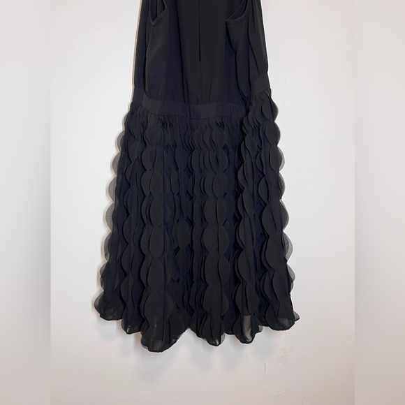 Diane Von Furstenberg Black Keyhole Halter Dress - Picture 14 of 16